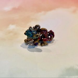 Jay Strongwater Dragon with Orb Charm